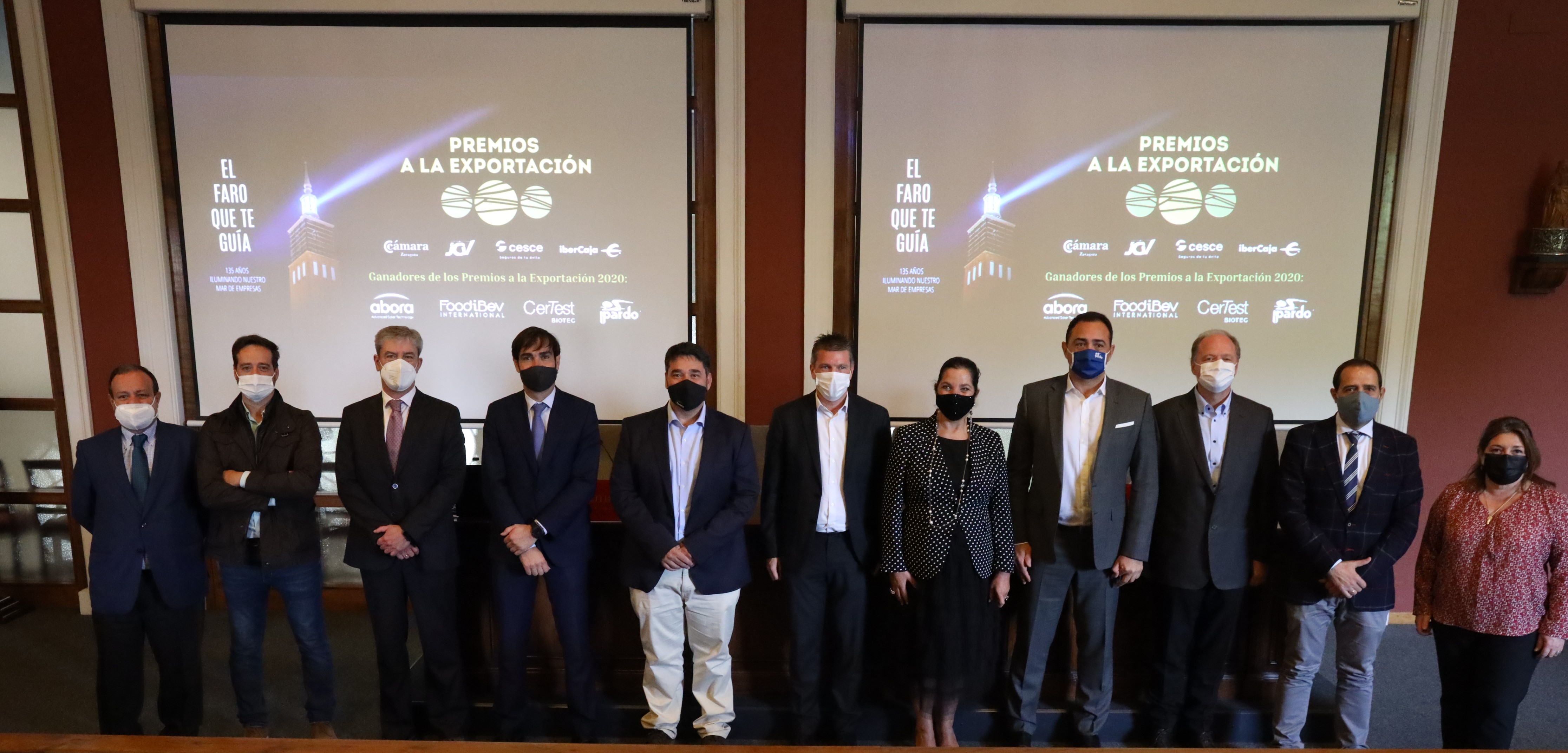 Foodibev Internacional, Abora Energy, Industrias Hidráulicas Pardo y Certest Biotec, Premios a la Exportación 2020