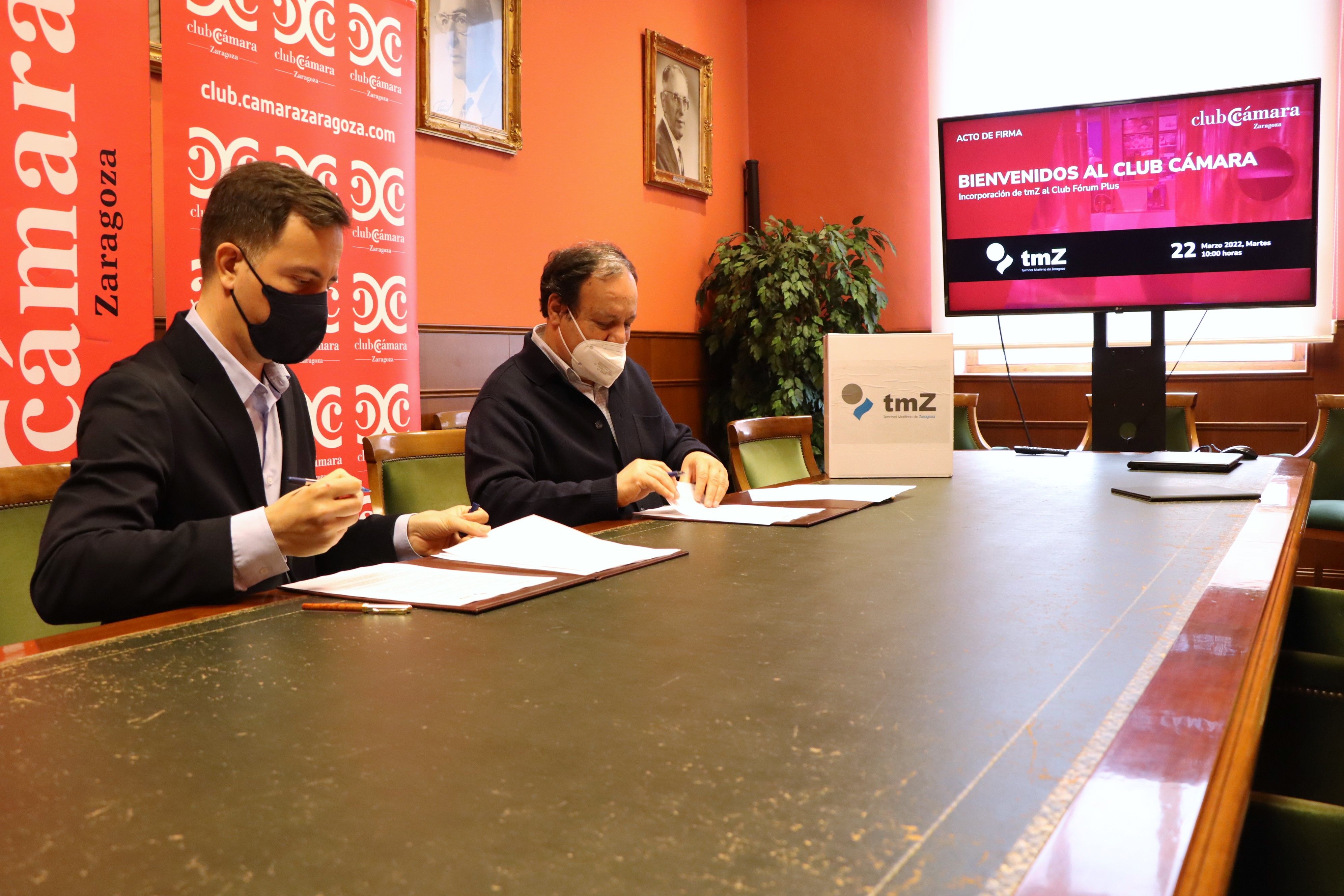 Terminal Marítima de Zaragoza y Avalia, nuevas empresas del Club Fórum Plus