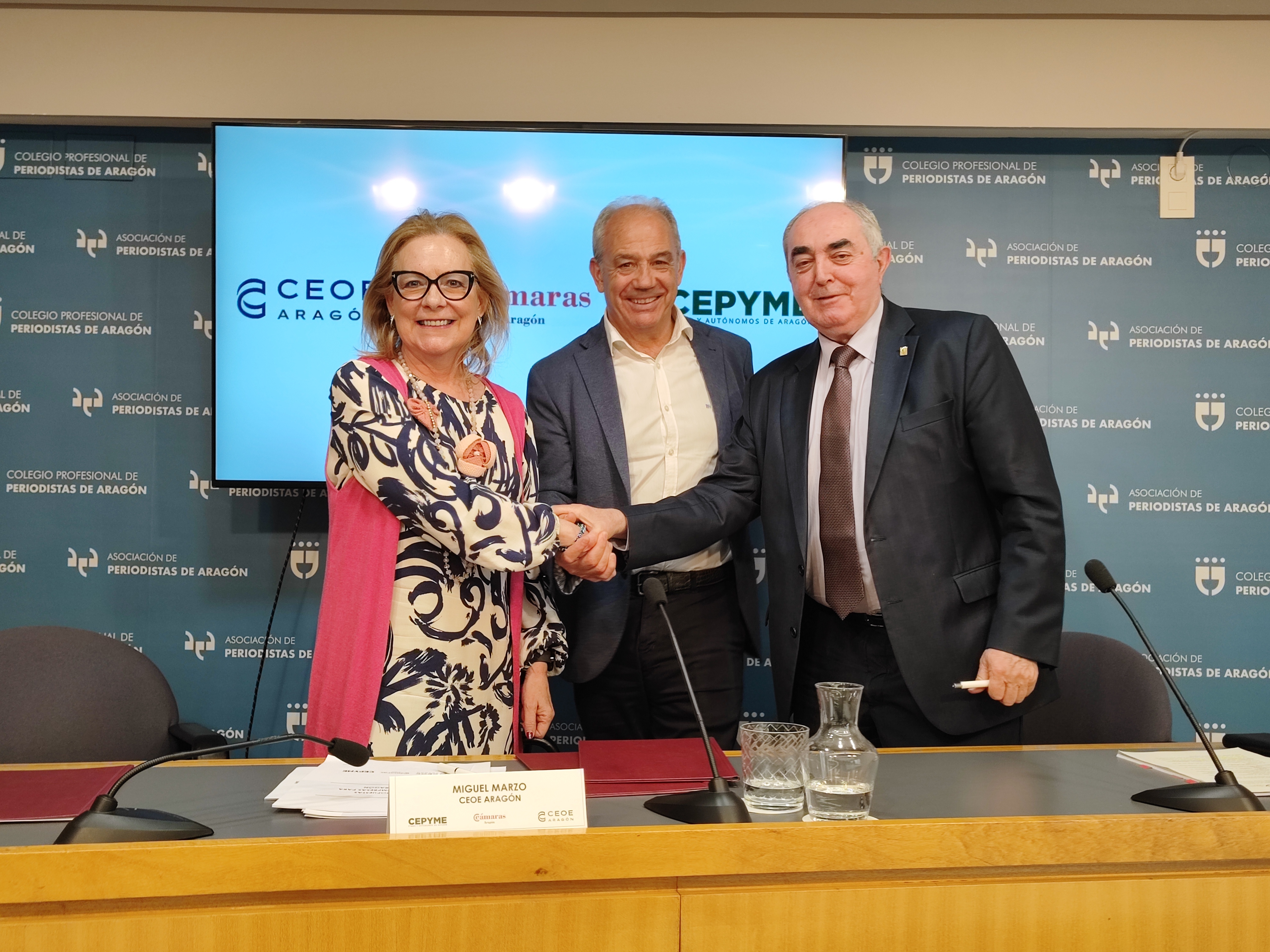 El Consejo Aragonés de Cámaras, CEOE y Cepyme presentan sus propuestas empresariales para Aragón