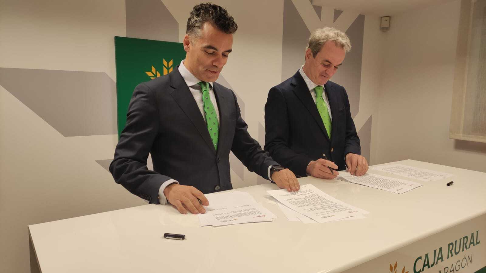 La Cámara y Caja Rural de Aragón renuevan su compromiso con la internacionalización de las empresas