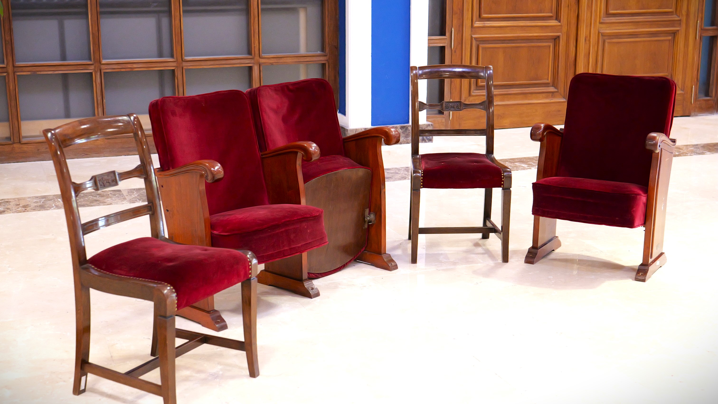 Una segunda vida para las butacas del Salón de Actos de Cámara Zaragoza