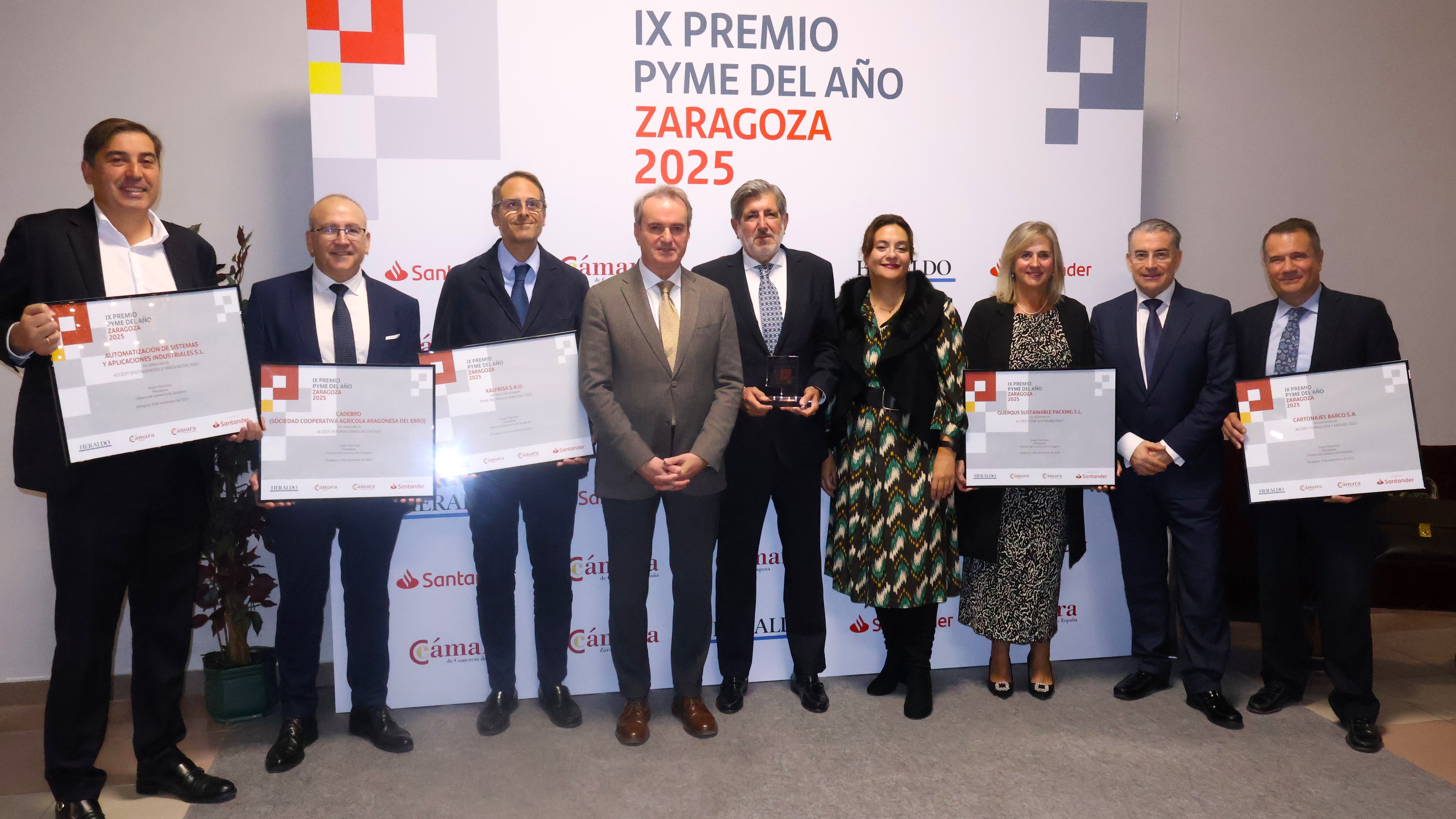Kalfrisa, Premio Pyme del Año 2025 de Zaragoza